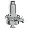 Pressure reducing valve Type 8847 series P161 stainless steel direct-acting Tri-clamp DIN 32676-A